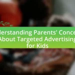 Understanding Parents’ Concerns About Targeted Advertising for Kids